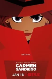Постер к сериалу Кармен Сандиего